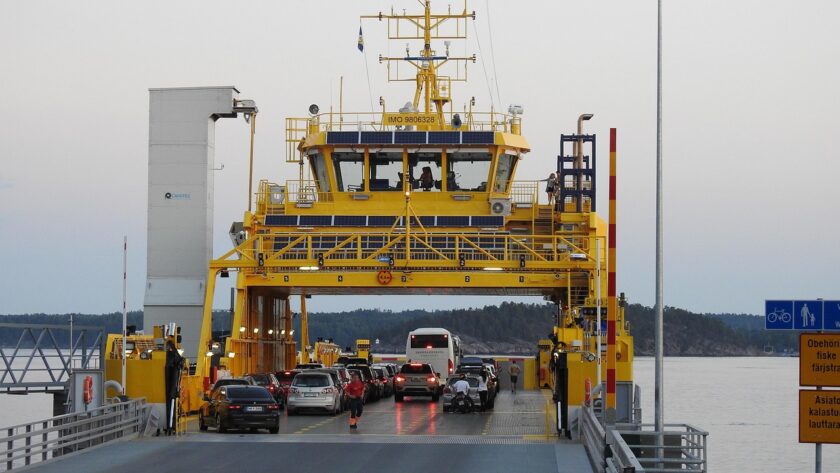 Auto meenemen op de ferry uitleg